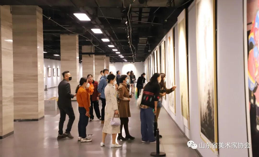 第五届山东省青年美术大展（临沂）巡展在临沂市美术馆开幕