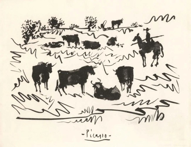 向大师致敬，“黑白意象：毕加索版画展”昨日在江西南昌开展