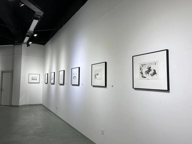 向大师致敬，“黑白意象：毕加索版画展”昨日在江西南昌开展