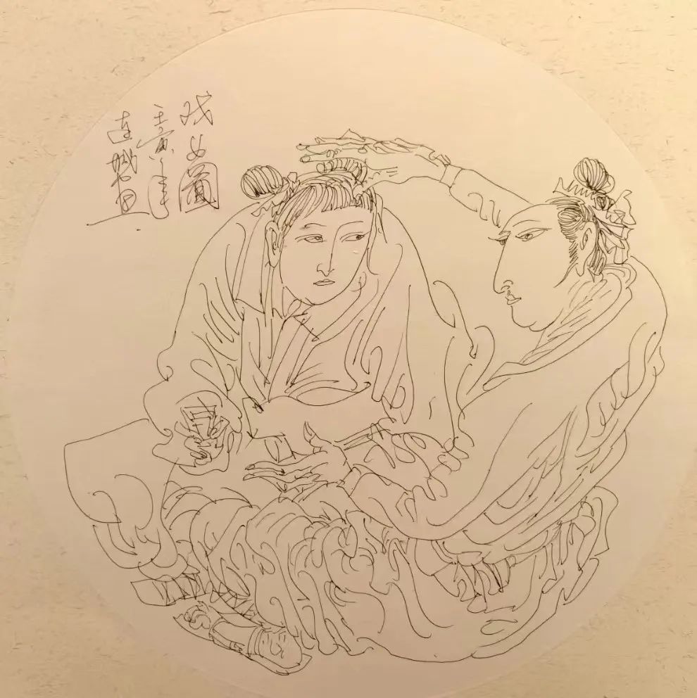 心手合一 游刃有余——著名画家迟连城人物画的手头功夫