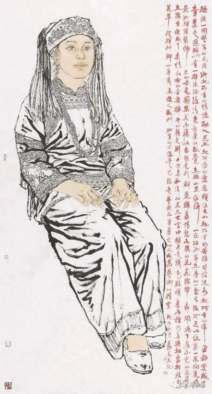 粗犷浑厚 朴实无华——画家陶义美笔下的广西瑶乡风情