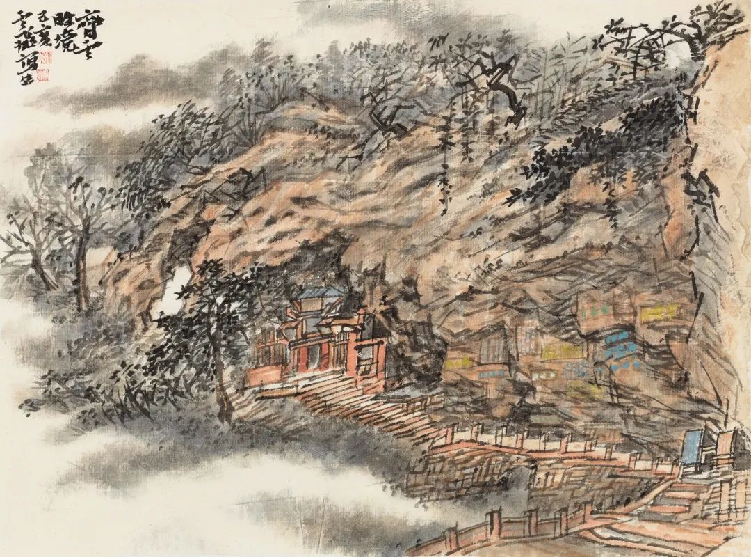 丘园养素，林泉之心——解读著名画家魏云飞的山水画