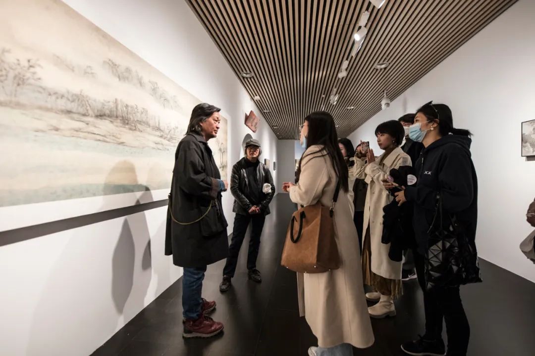  “踵事增华：丘挺艺术展”昨日开幕：永恒的山水，流变不居的造化