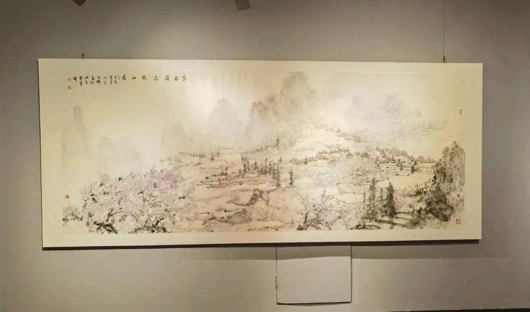 “魅力红谷——两代琢墨•丁杰／丁鼎父女中国画展”在南昌隆重开幕