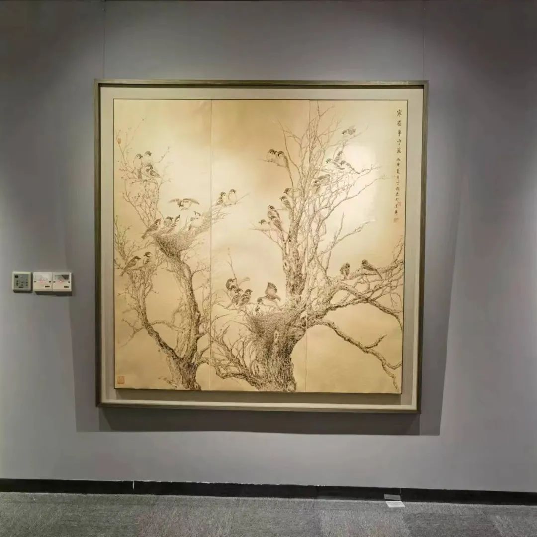 “魅力红谷——两代琢墨•丁杰／丁鼎父女中国画展”在南昌隆重开幕