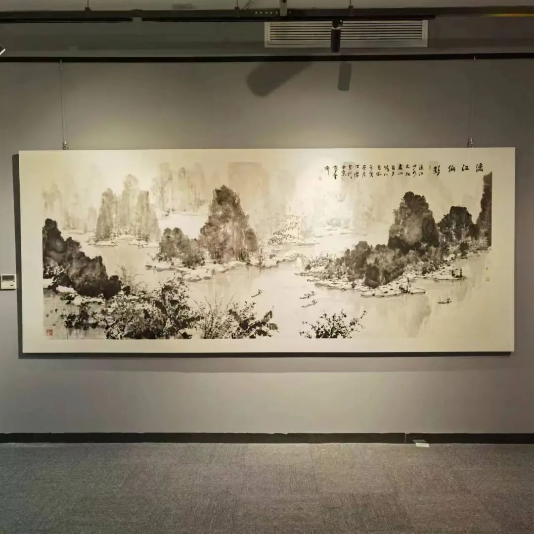 “魅力红谷——两代琢墨•丁杰／丁鼎父女中国画展”在南昌隆重开幕