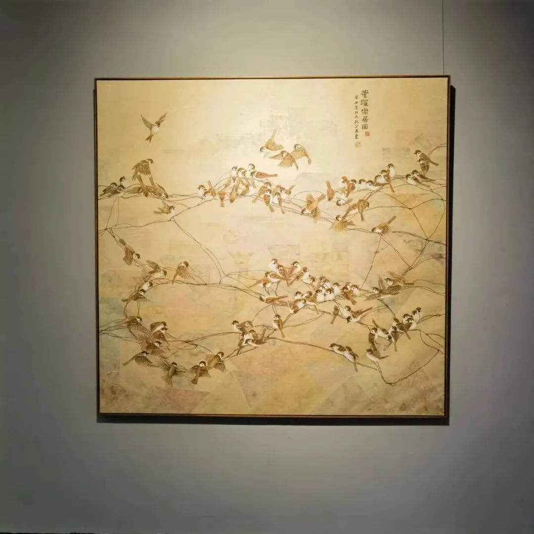 “魅力红谷——两代琢墨•丁杰／丁鼎父女中国画展”在南昌隆重开幕