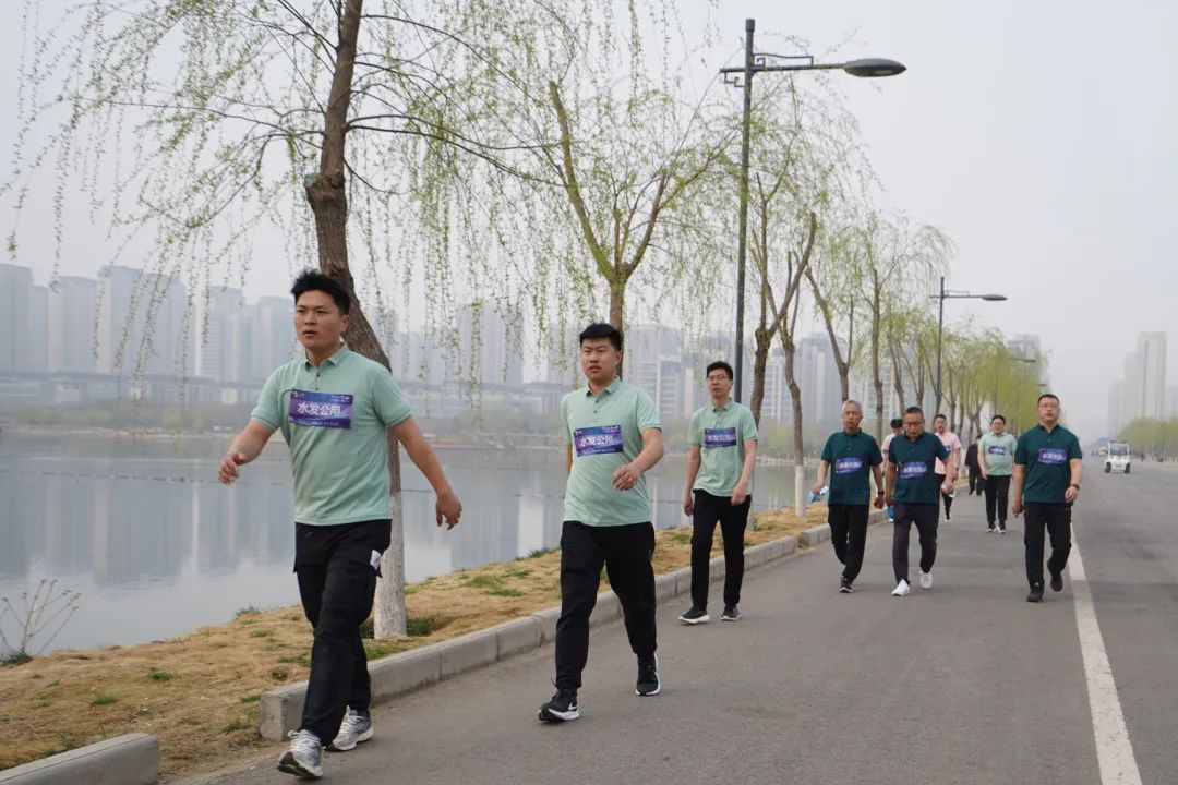 世界水日·中国水周，水发集团开展“与水共生·伴水同行”健步走活动