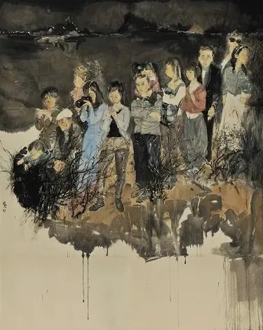 “薪火赓续——中央美院中国画与书法学院青年教师作品展”在北京开幕