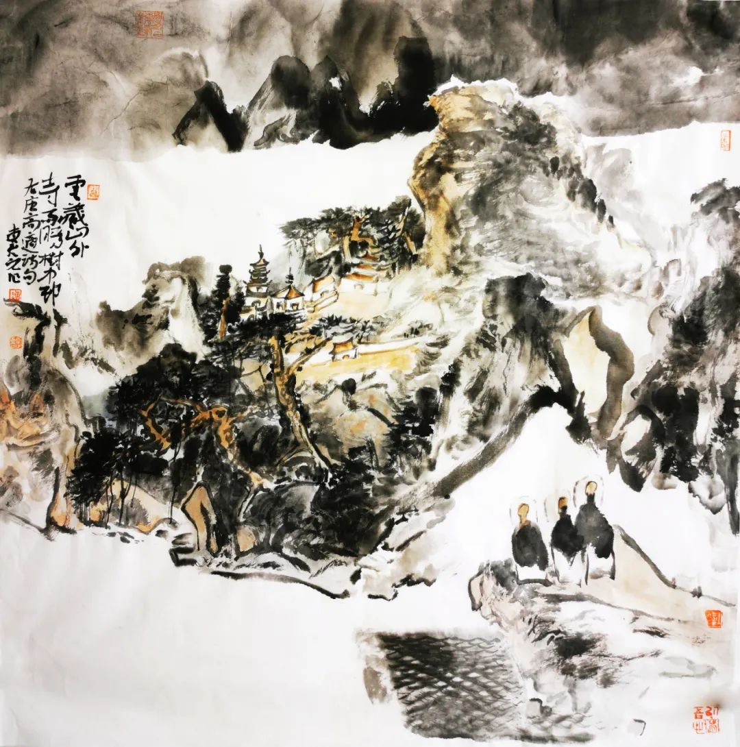 “文心雕龙——邹本虹、石寒、曹大元、徐波中国画邀请展”4月7日将在青岛开幕