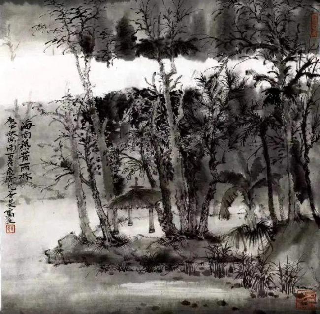 张谷旻山水画：写自家气韵，成独家丘壑
