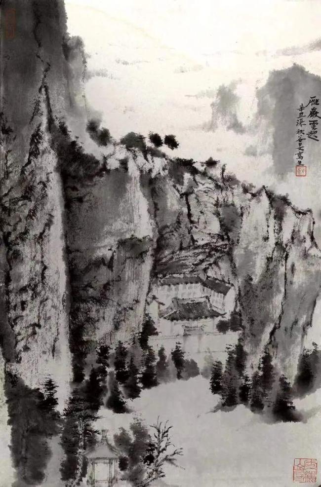 张谷旻山水画：写自家气韵，成独家丘壑