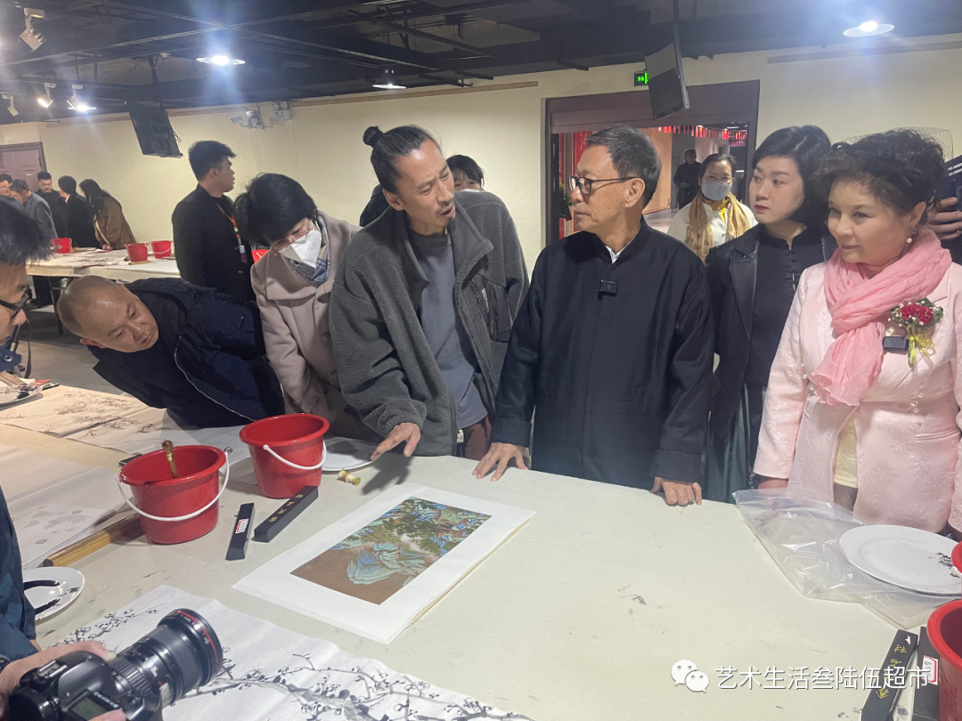 “颂歌新时代 丹青襟抱——吴悦石师生作品展”在烟台龙口市隆重开幕