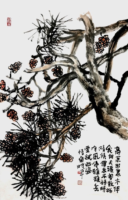 著名书画家李晓军受邀参展“飞花令 2023 · 中国花鸟画名家学术邀请展”