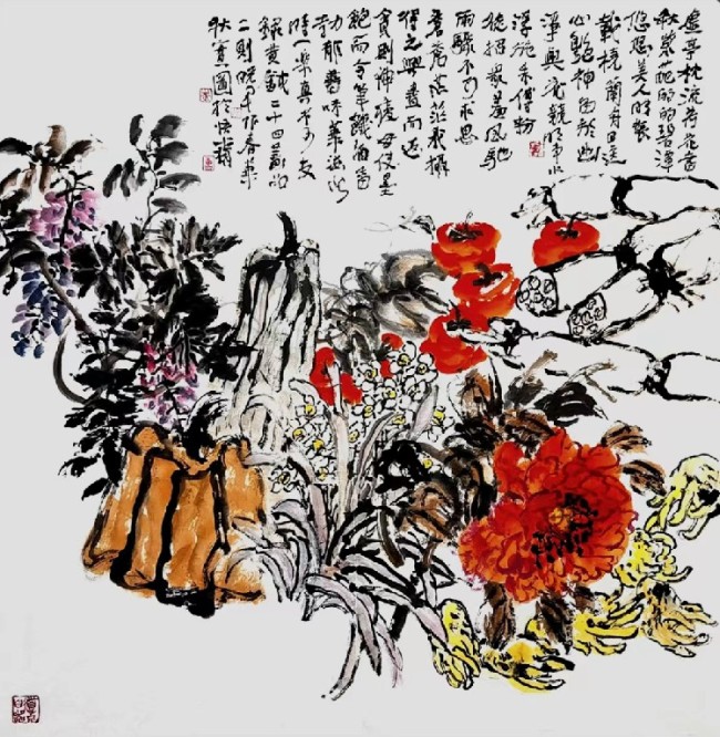 著名书画家李晓军受邀参展“飞花令 2023 · 中国花鸟画名家学术邀请展”