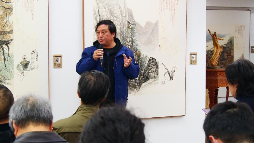  “川盐古道——主题创作美术作品巡展”在重庆市溪山松月艺术馆开幕