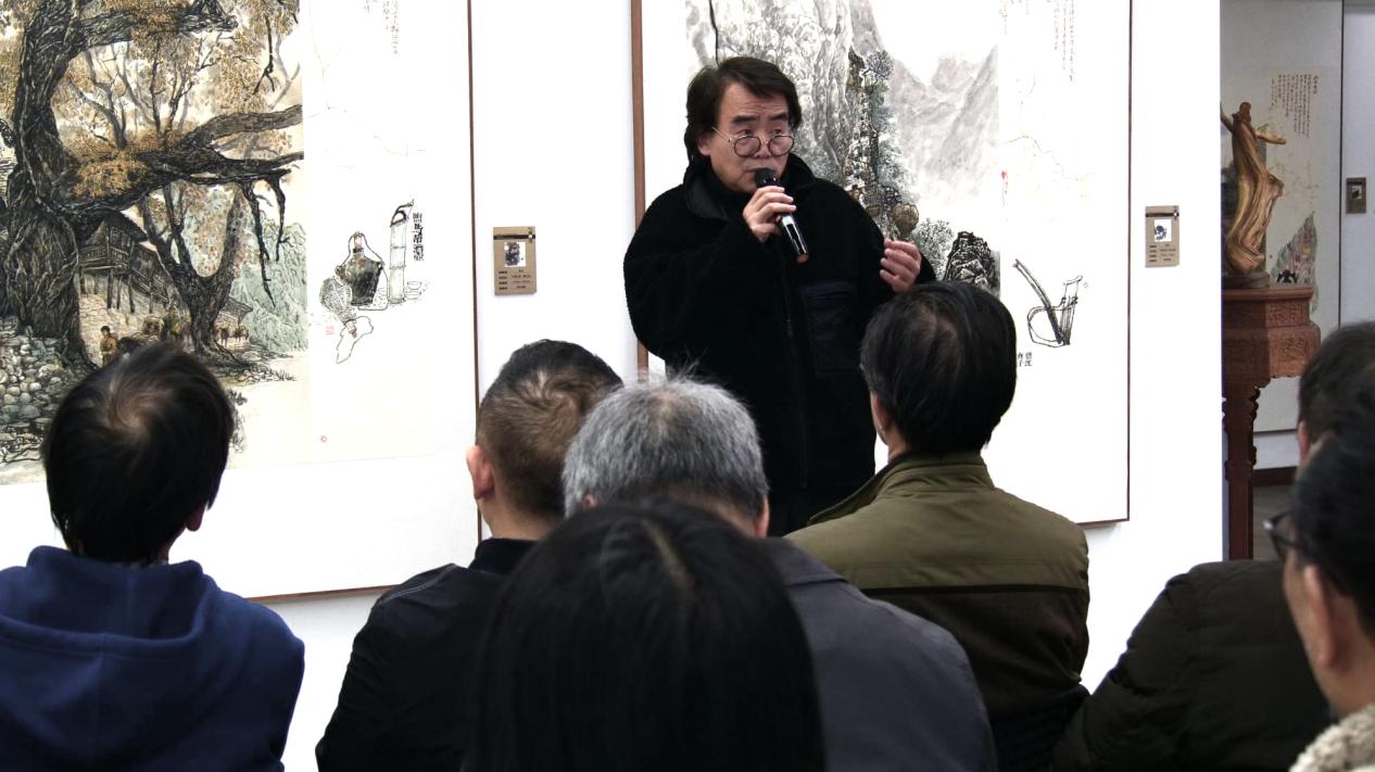  “川盐古道——主题创作美术作品巡展”在重庆市溪山松月艺术馆开幕