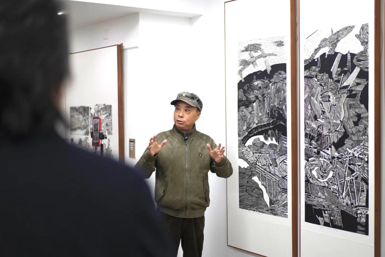  “川盐古道——主题创作美术作品巡展”在重庆市溪山松月艺术馆开幕