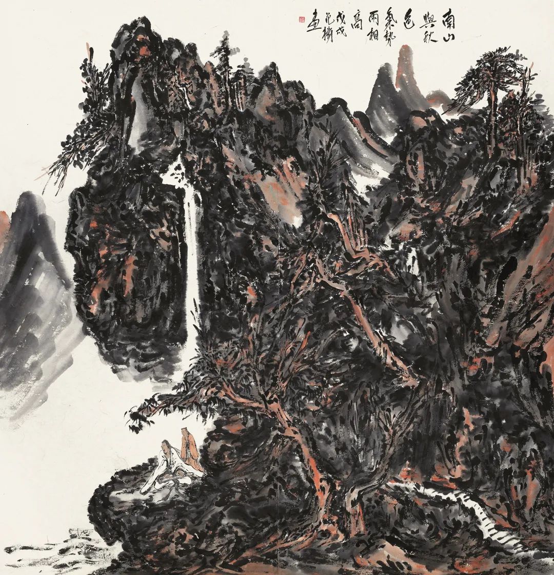 “墨蕴万象——中国水墨画院首届院展”在重庆美术馆隆重启幕