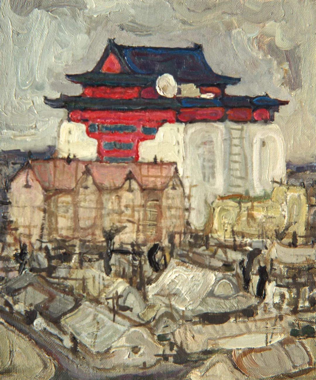 “梦吴越——戴士和油画作品展”在上海开展