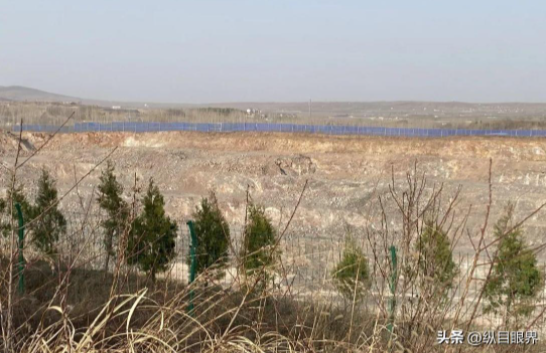 3·15在行动 |日照莒县东莞镇黄崖村山体开矿搞成坑洼地，现状满目疮痍