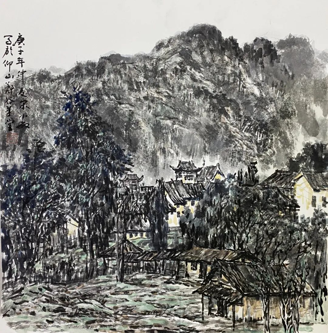 “别出一峰”，著名画家宋小敏在行走中用丹青抒怀