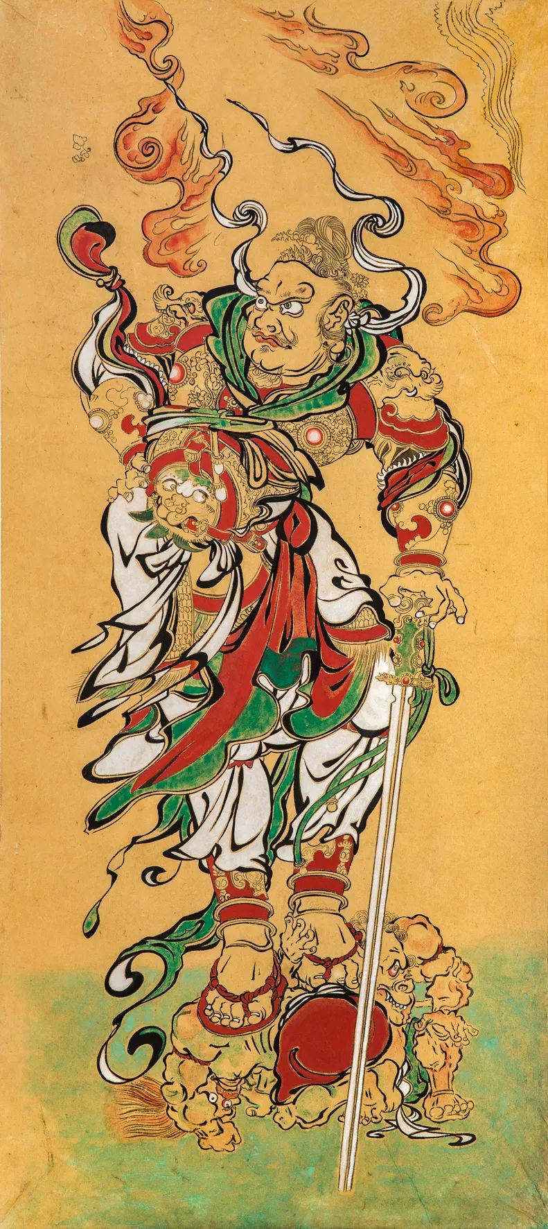 笔墨当随时代，从吉笑作品展看“佛像绘画的中国化”