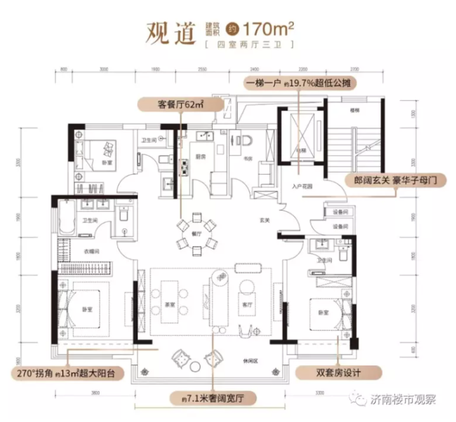 把好牌打烂的典范：济南旅游路汉峪海风海德堡，硬伤缠身，一言难尽