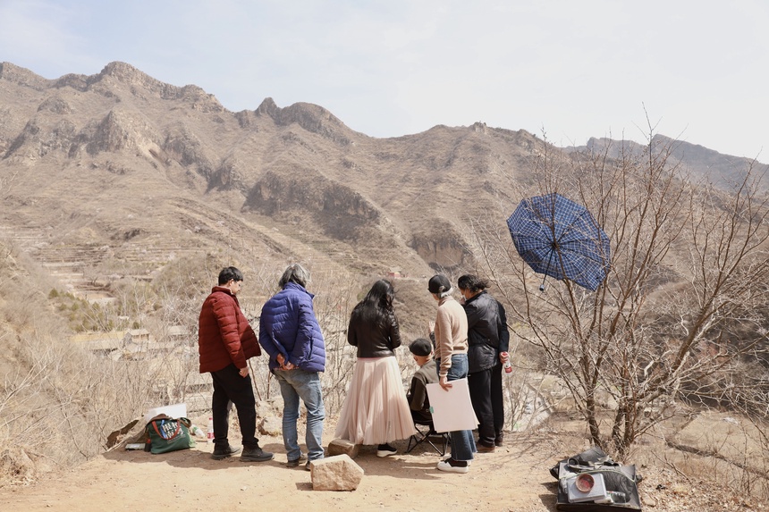 中国国家画院方土导师工作室高研班京郊写生，在古村落中找寻灵感