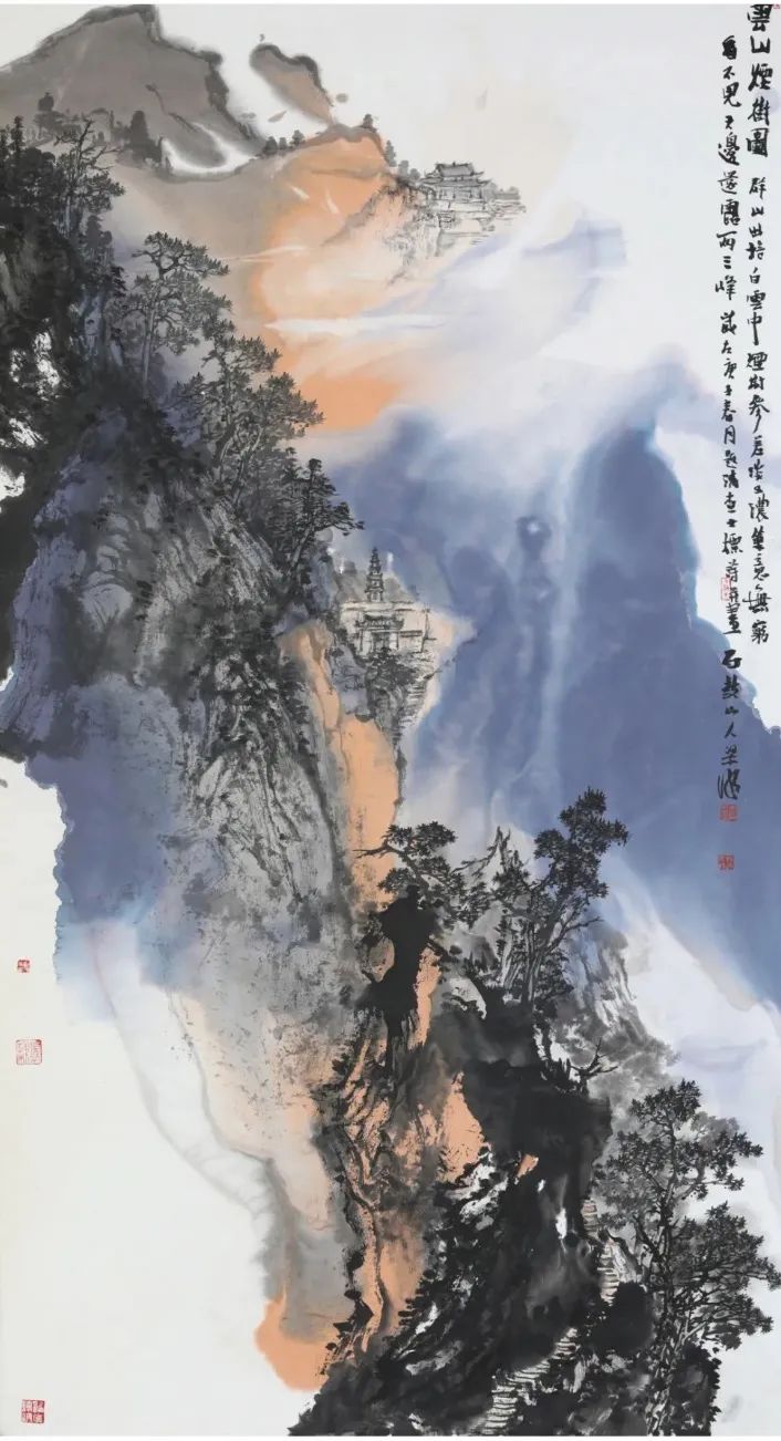“观山照水——梁明艺术展” 将于4月15日在临沂开幕