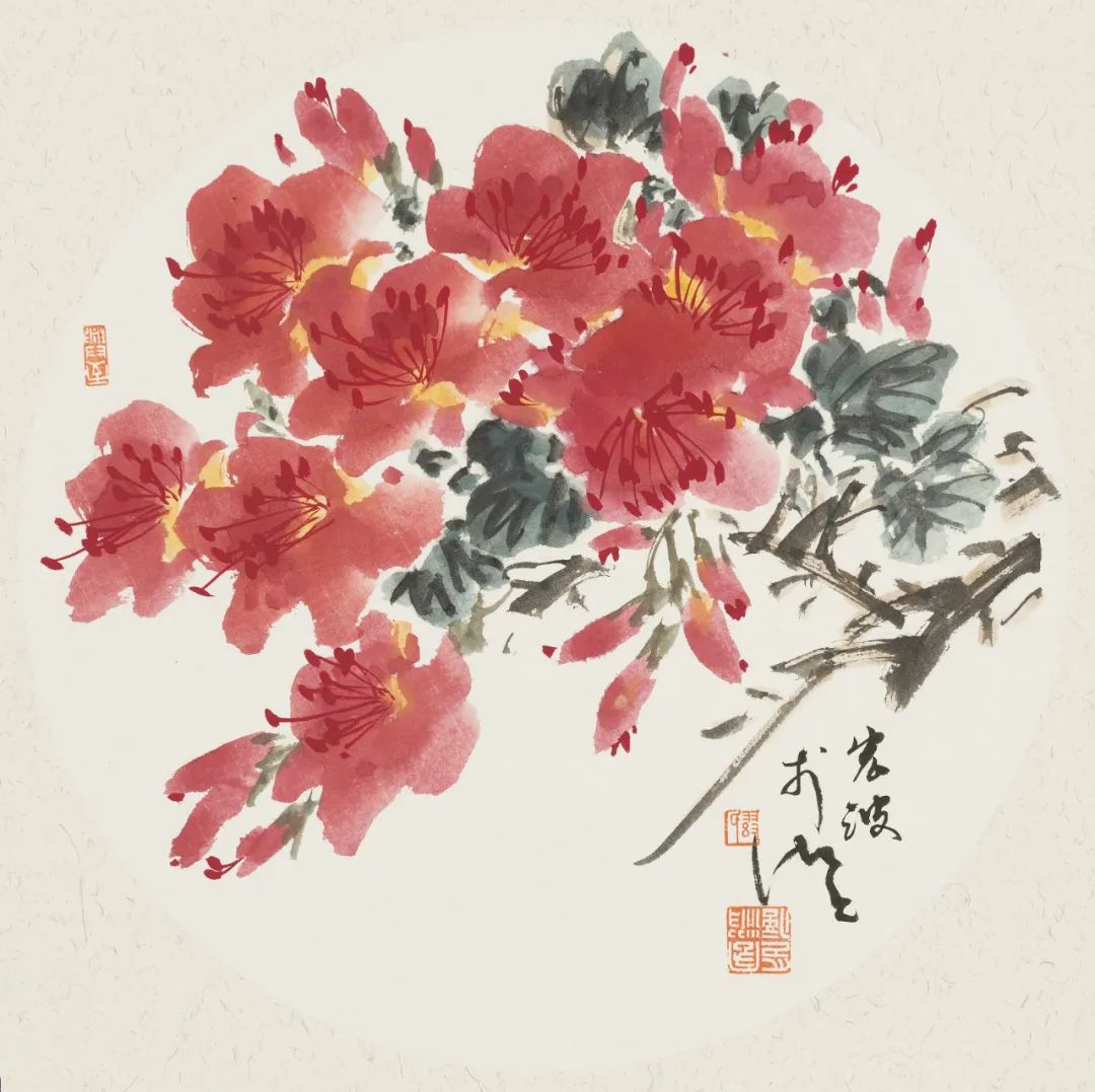 “群芳迎亚运——缪宏波中国花鸟画小品展”在杭州开展