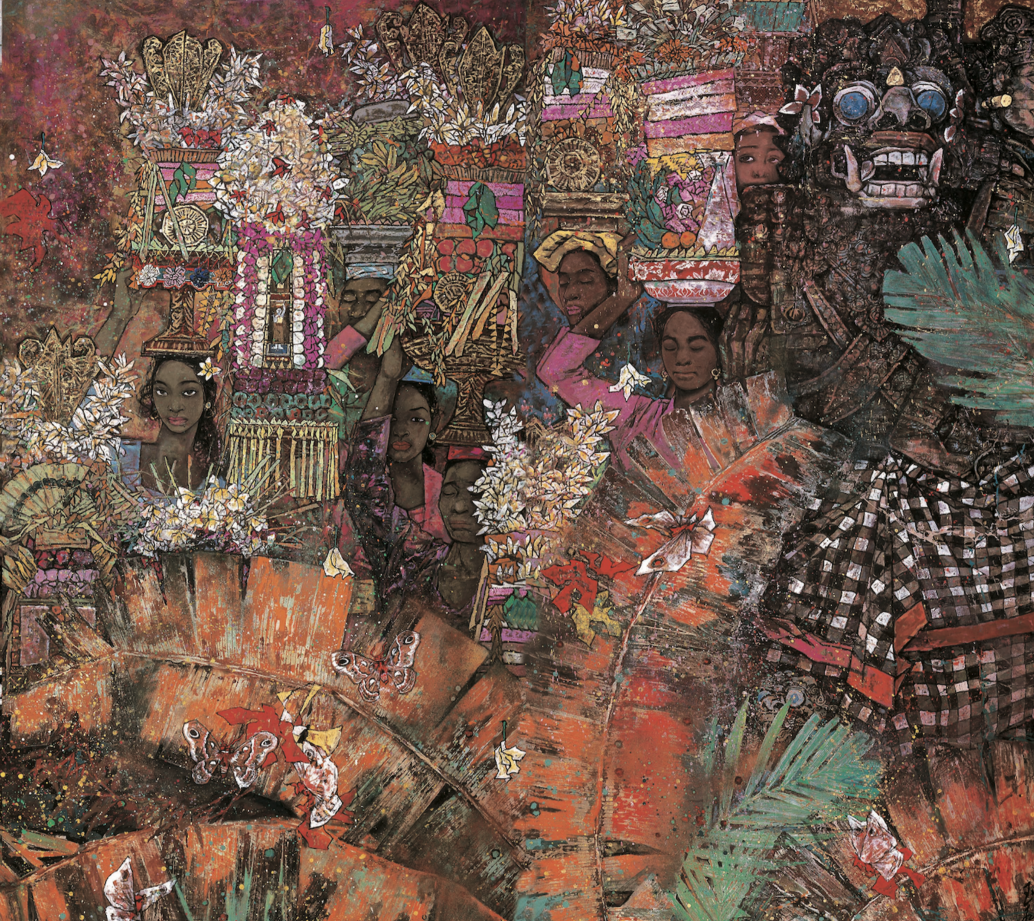 蔡玉水的艺术故事 | 天堂巴厘岛的色彩传奇