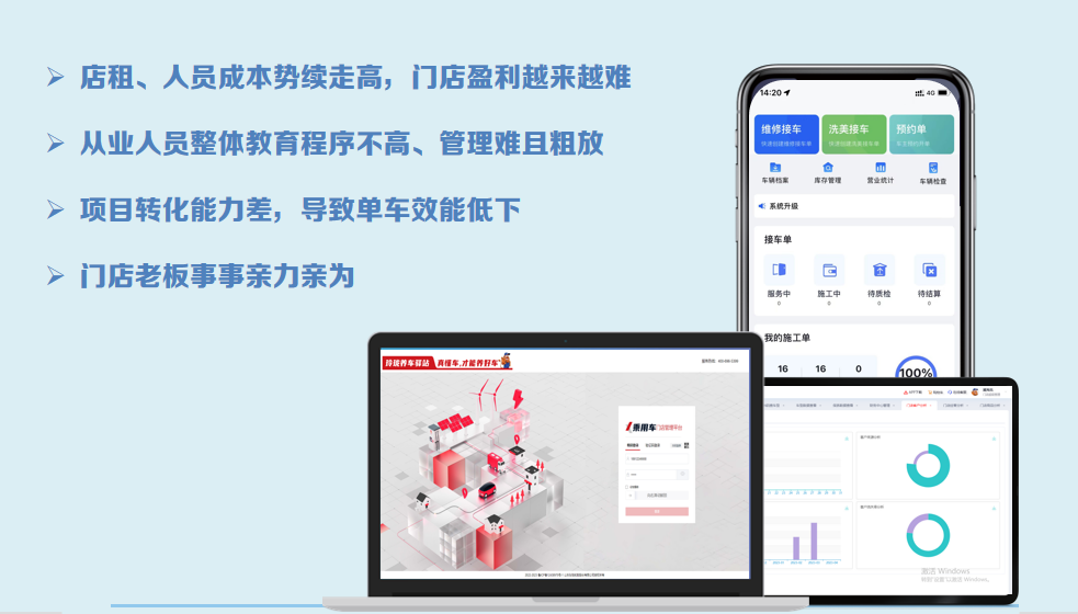 玲珑养车驿站智慧管理系统上线，推动门店高质量产值提升