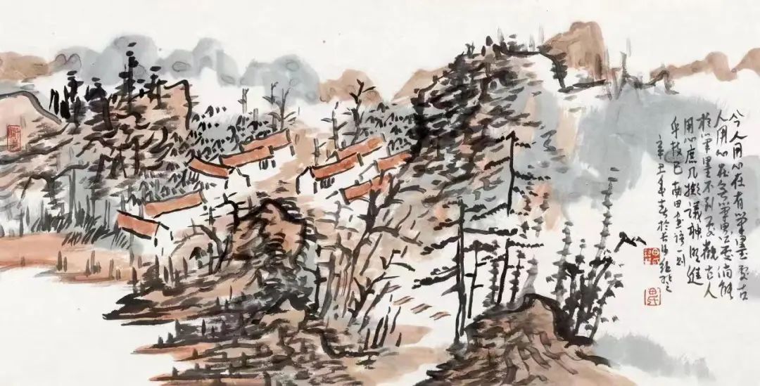 中国国家画院山水画写生团走进湘西，描绘“大美保靖”的原生态魅力