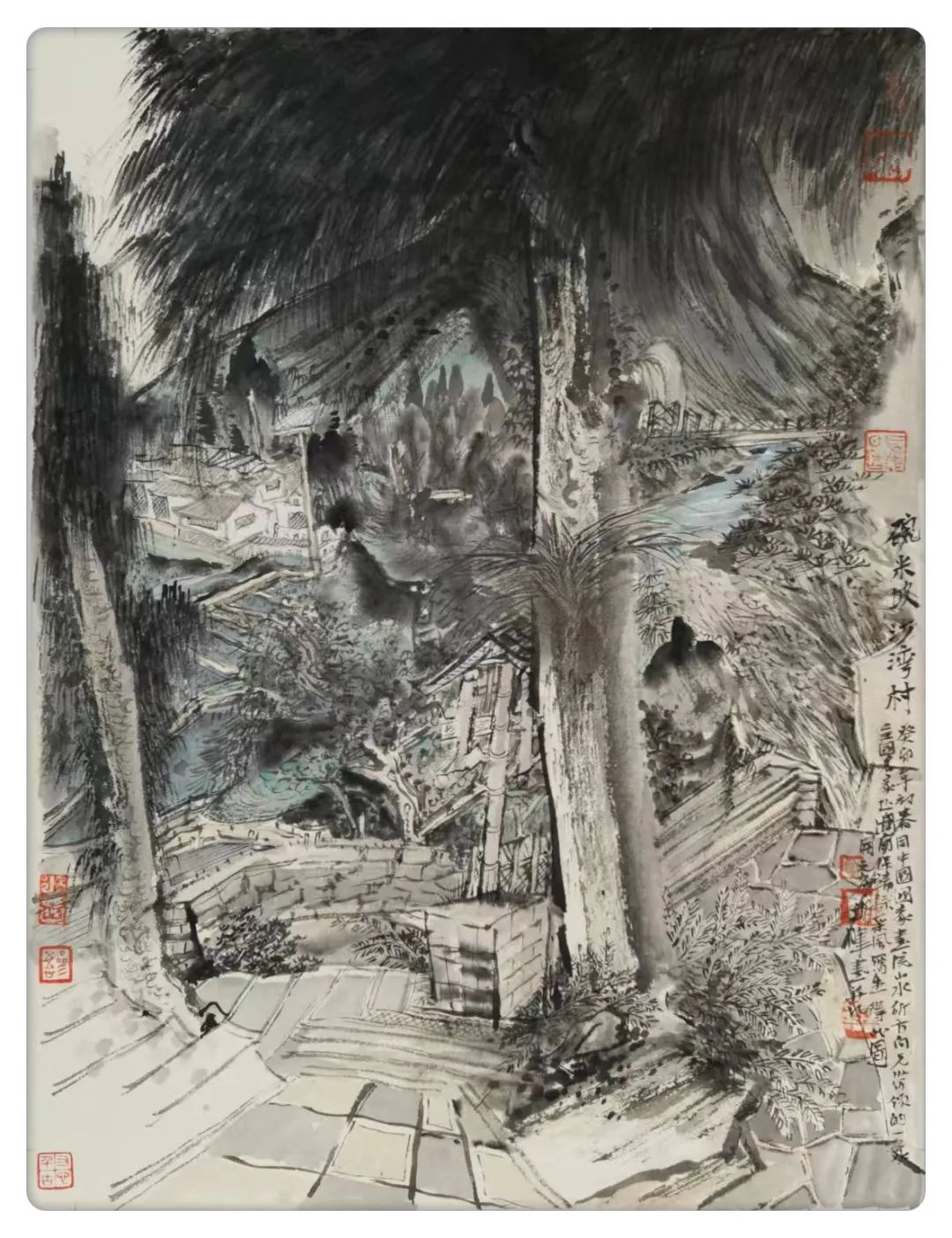 中国国家画院山水画写生团走进湘西，描绘“大美保靖”的原生态魅力