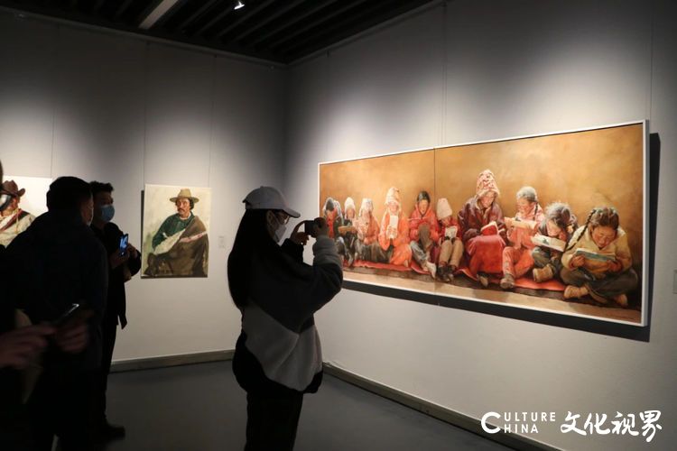 感恩高原，“于小冬油画作品展”在青海美术馆隆重开幕