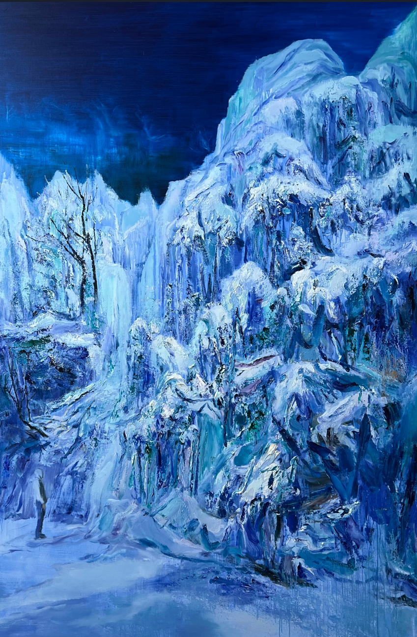 “雪夜山行——徐志广作品展”明日将亮相中国艺术研究院油画院