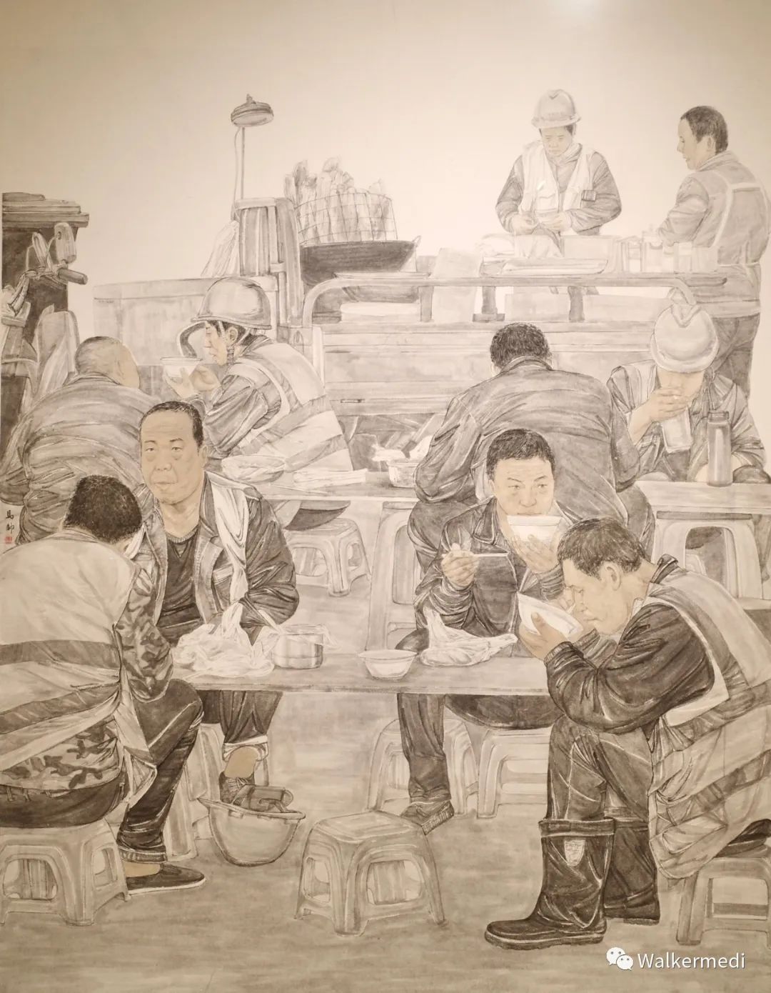 “异之和——周京新师生中国画作品展”今日在石家庄市美术馆开幕