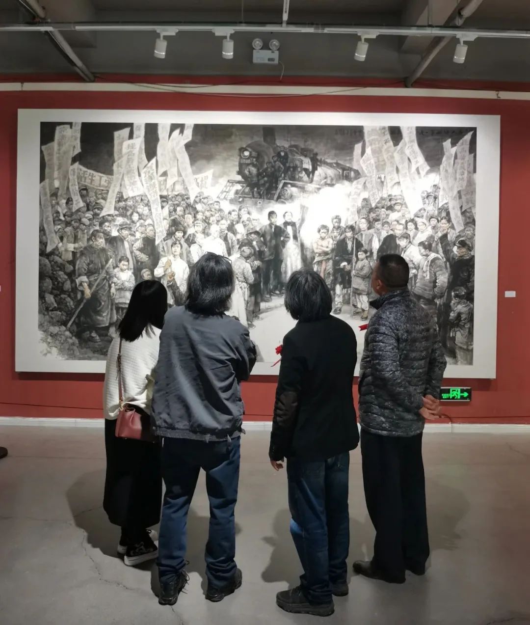 “心向朴素——王珂水墨人物画作品展”在青岛开幕