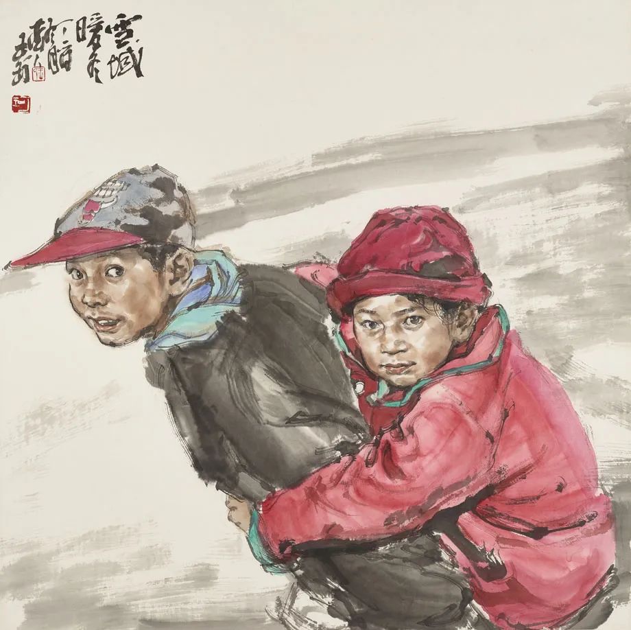 “心向朴素——王珂水墨人物画作品展”在青岛开幕