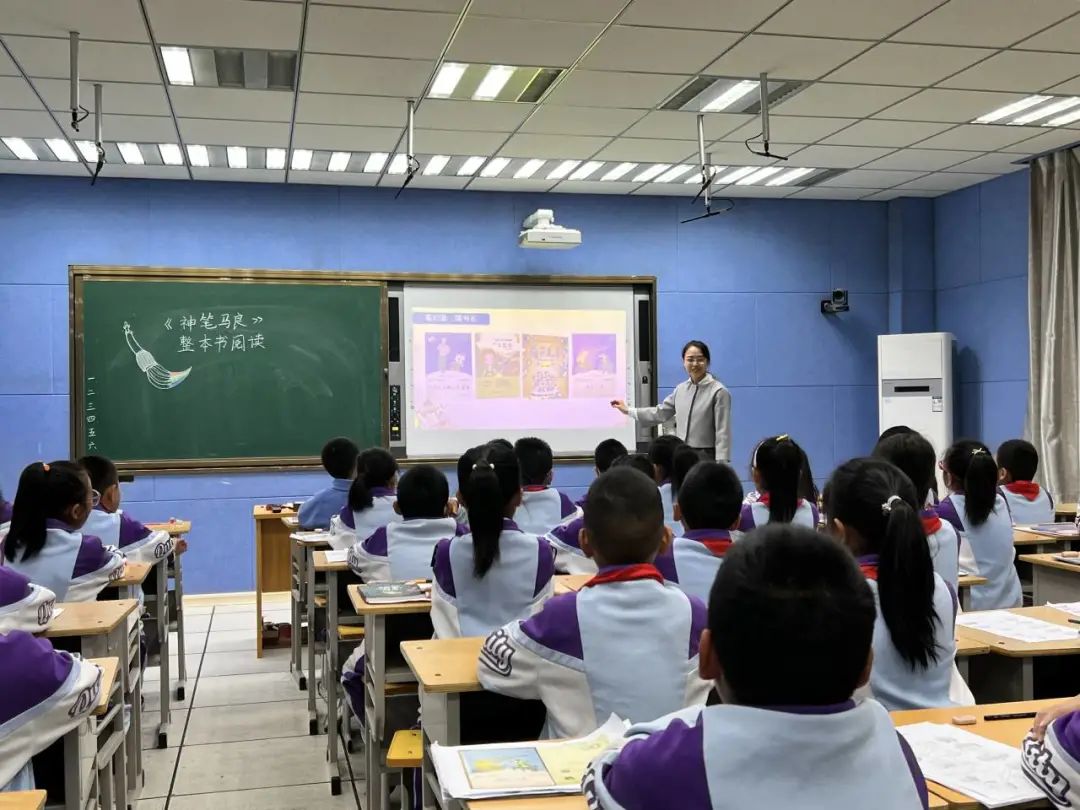 最美四月   “悦”动书香，济南市历城区祥泰实验学校小学部第六届读书节开启