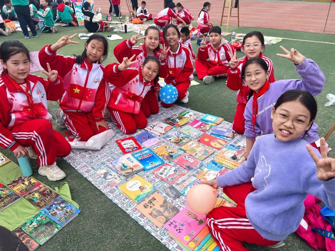 最美四月   “悦”动书香，济南市历城区祥泰实验学校小学部第六届读书节开启