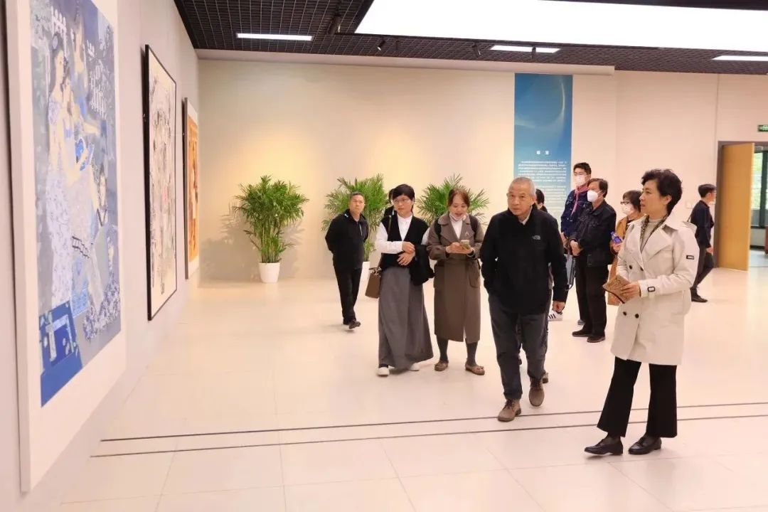 “2022年文旅部全国画院中青年创作骨干研修班”结业仪式暨作品展盛大举办