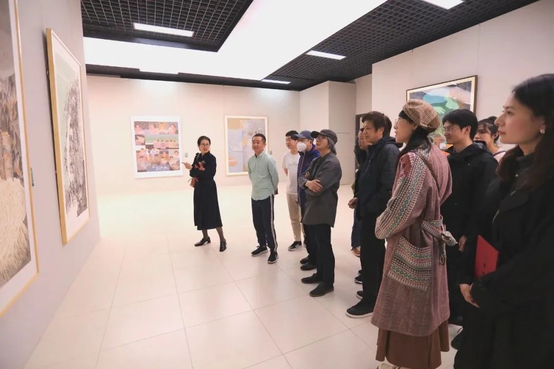 “2022年文旅部全国画院中青年创作骨干研修班”结业仪式暨作品展盛大举办