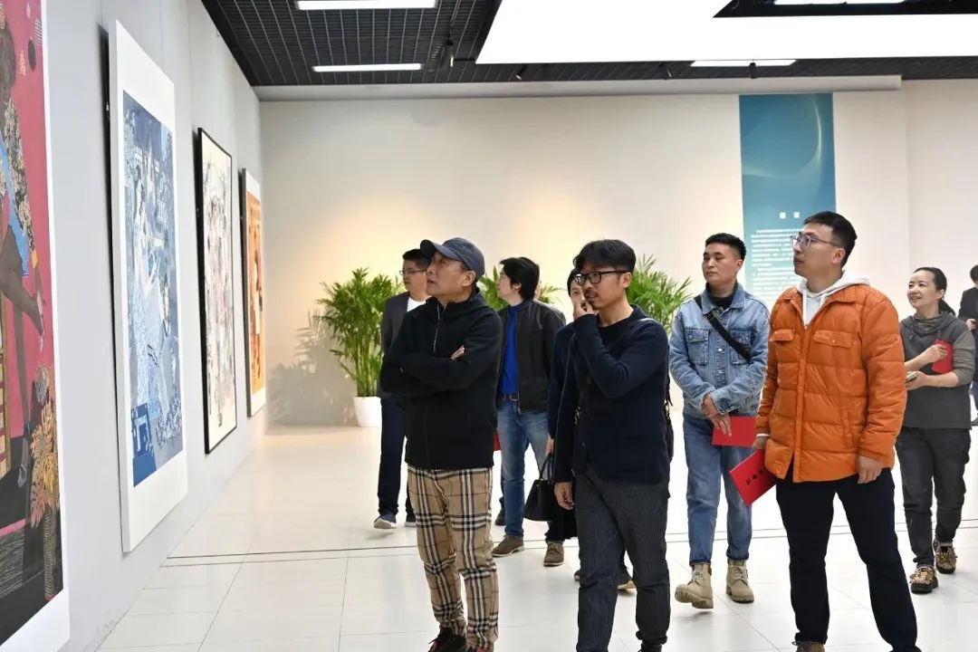 “2022年文旅部全国画院中青年创作骨干研修班”结业仪式暨作品展盛大举办