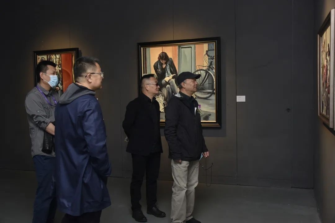 “风雅颂一一李当岐绘画作品展”在清华大学美术学院美术馆开幕