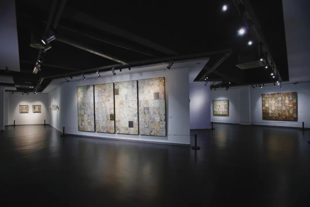 黔山黔水绘乡愁，“不物于物——耿翊油画作品展”昨日在无锡开幕