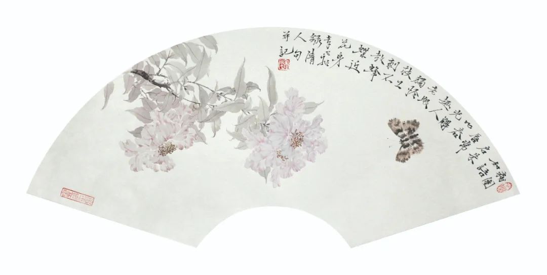 生色春衫画折枝，赏画家郝孝飞花鸟小品