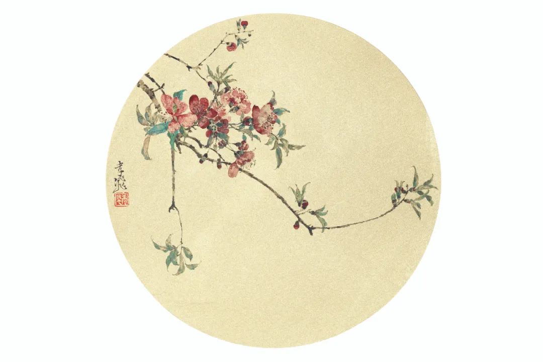 生色春衫画折枝，赏画家郝孝飞花鸟小品