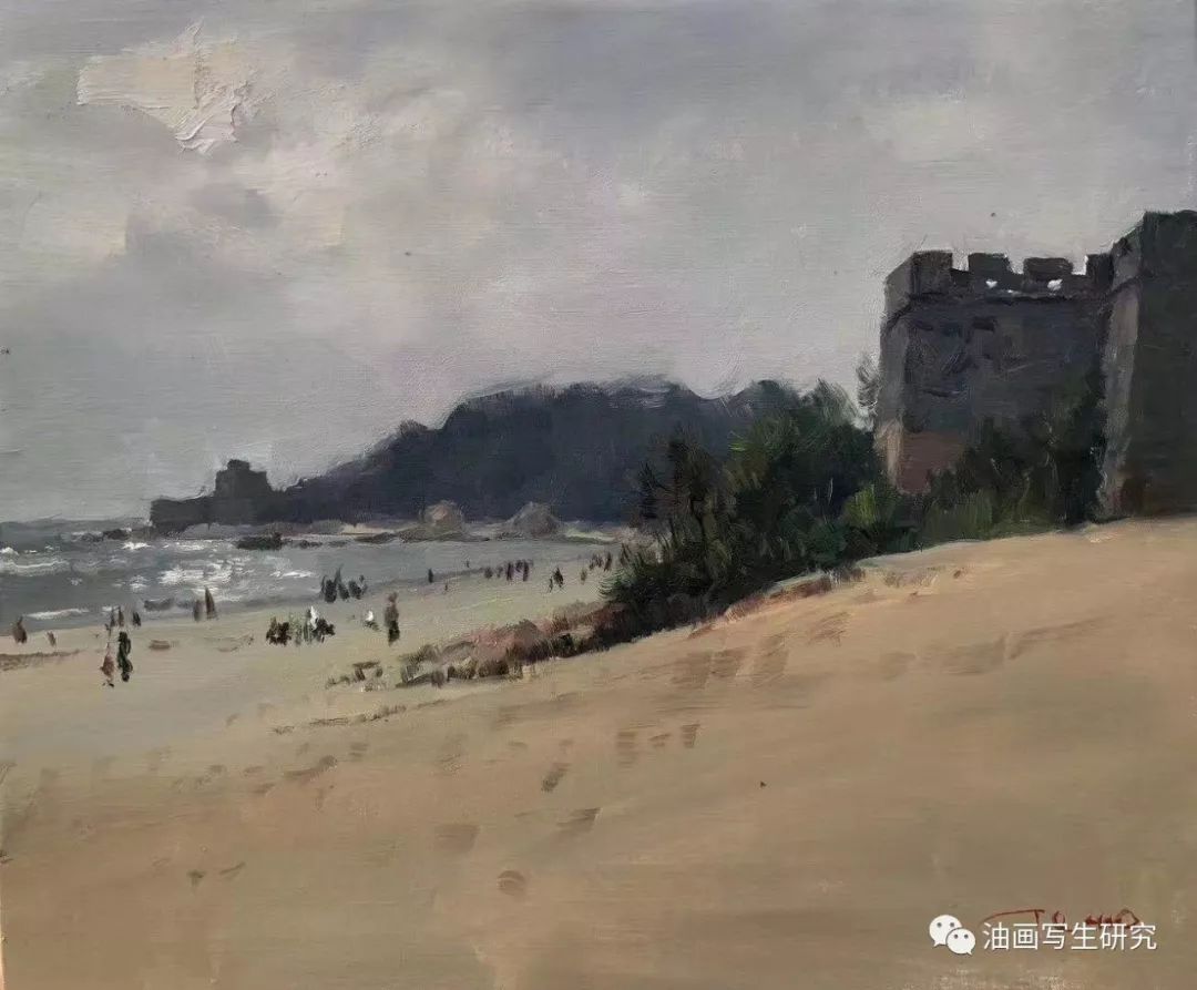 风和日丽 湖光山色——著名画家王铁牛2023写生作品欣赏